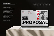HUGE Proposal Template | CANVA, a Presentation Template by TemplateFolio-Shop (Thumbnail 2 of 9)