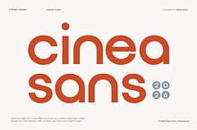 TBJ Cinea Sans Uniwidth Geometric