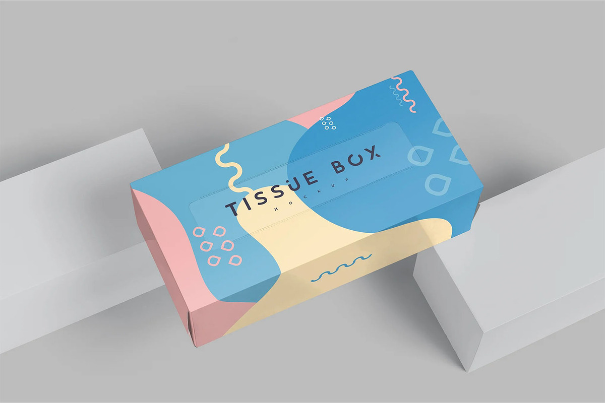 Tissue Box Mockup, a Product Mockup by megostudi0 (Photo 6 of 7)