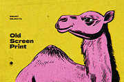 Old Screen Print Design Template, a Layer Style Add-On by Design Squad (Thumbnail 1 of 7)