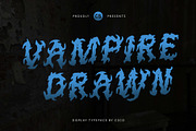 CS Vampire Drawn, a Blackletter Font by Craft Supply Co. (Thumbnail 1 of 8)