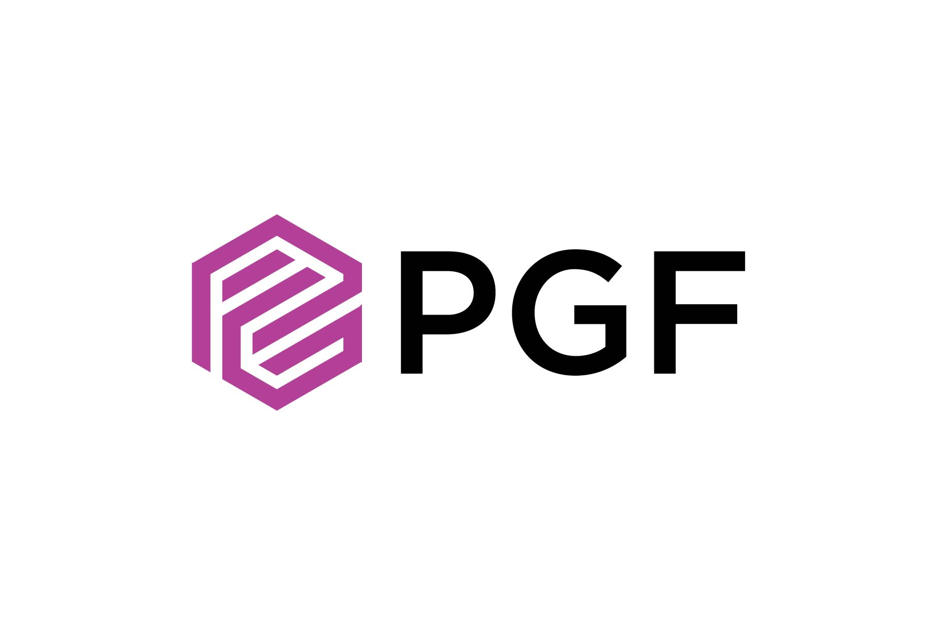 PGF or PFG Hexagon Logo Design, a Branding & Logo Template by ...