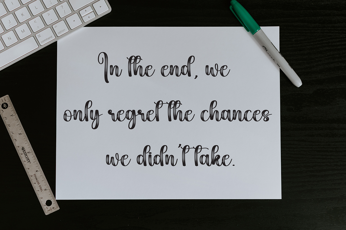 Autumn Birthday | Script Font, a Handwritten Font by Scratchones (Photo 3 of 9)