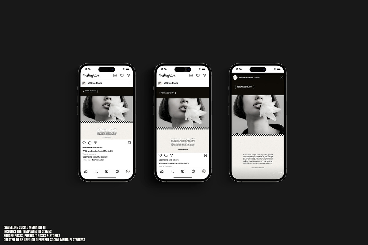 ISA / Social Media Kit (III), a Social Media Template by Wildnun Studio (Photo 4 of 19)