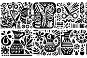 Vintage Gecko Folk Art, a Decorative Illustration by devastd (Thumbnail 24 of 27)