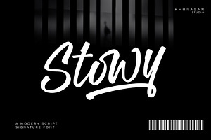 Stowy - A Modern Script