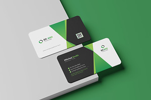 Modern Minimalist Business Card, a Business Card Template by VectStock