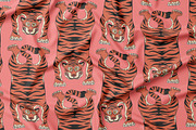 Seamless pattern with tigers, a Pattern Graphic by Elona Laff (Thumbnail 2 of 3)