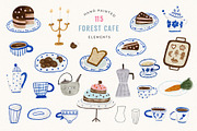 FOREST CAFE, an Animal Illustration by Oksana Stepova (Thumbnail 9 of 16)
