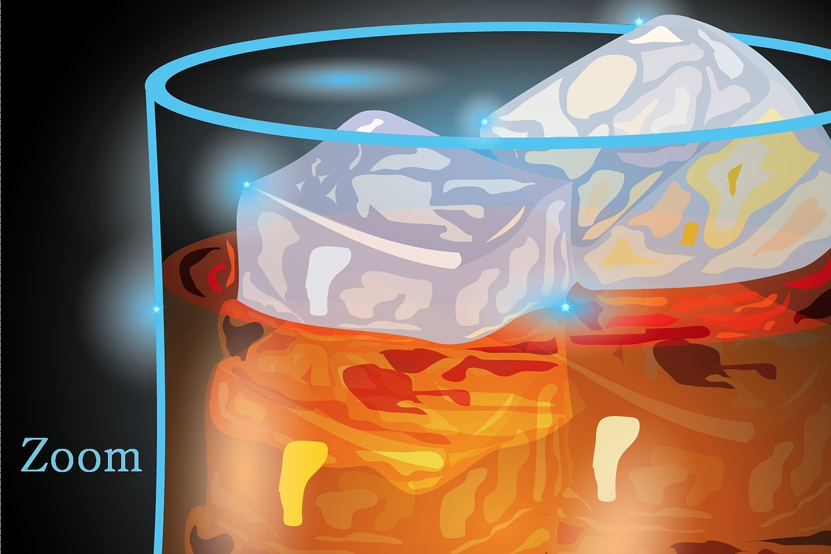 Neon Vector Coctails, an Object Graphic by Zebra-Finch (Photo 3 of 8)