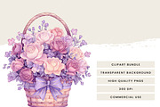 Watercolor Sweet Valentine Clipart, an Object Illustration by Design Scotch (Thumbnail 7 of 10)