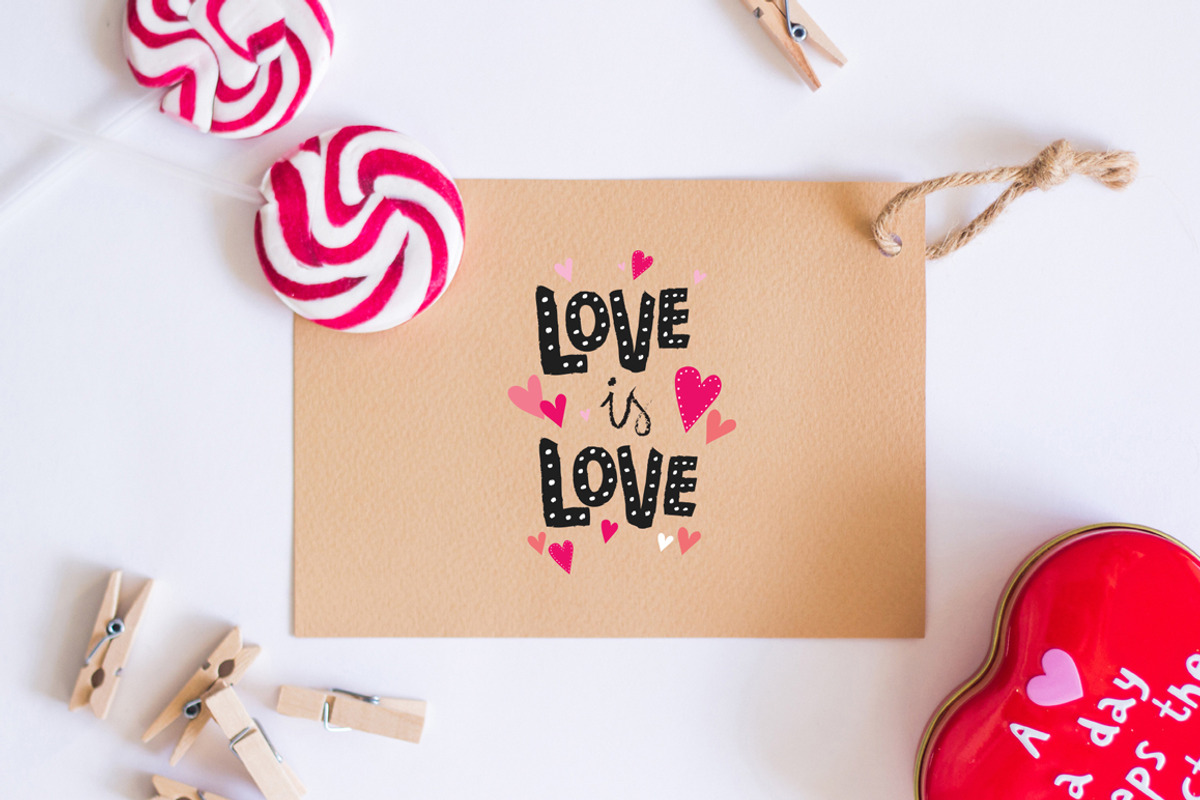 Valentine's Day Collection, a Poster Template by Anna's Lettering (Photo 5 of 8)