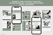 100 Ebook Lead Magnet Template Canva, a Magazine Template by LushBury (Thumbnail 6 of 7)