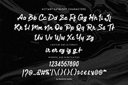 Kittary Satnight a Script Font, a Script Font by Rasiorise Studio (Thumbnail 4 of 12)