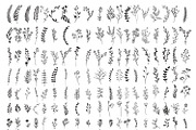 170 Wildflowers Line Art Botanicals, an Illustration by LifestyleCraftCo (Thumbnail 2 of 7)
