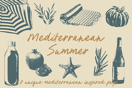Mediterranean Summer Elements