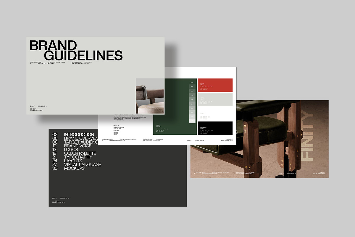 FINITY | Brand Guidelines CANVA, a Presentation Template by creathrivestudio (Photo 2 of 11)