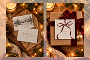 Christmas Stationery Mockup Bundle, an Advertising Mockup by Serenefeeling (Thumbnail 6 of 14)
