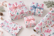 Christmas Animals Illustrations, a Seasonal Illustration by Anna Studio (Thumbnail 3 of 12)
