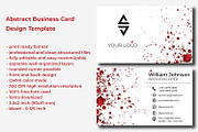Abstract Business Card Design, a Business Card Template by Kseniya-Omega (Thumbnail 2 of 4)