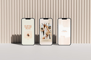 Instagram Mockup Bundle Set