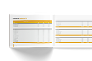 Horizontal Annual Report Brochure, a Brochure Template by TheBrightGrap (Thumbnail 15 of 19)