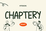 Chaptery, a Handwritten Font by Pinisi ART (Thumbnail 1 of 10)