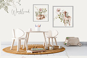 Woodland baby animals Field flowers, an Animal Illustration by 60secondsArt (Thumbnail 3 of 16)