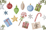 Santa Claus helpers. Christmas set, an Illustration by SleptArt (Thumbnail 3 of 8)