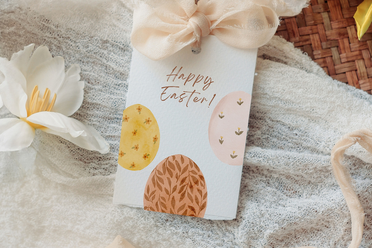 Watercolor Easter Bunny & Chicks, an Illustration by Jenteva Art (Photo 9 of 17)