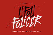 Lipoli Policer Handmade Brush Font, a Handwritten Font by Maulana Creative (Thumbnail 1 of 7)