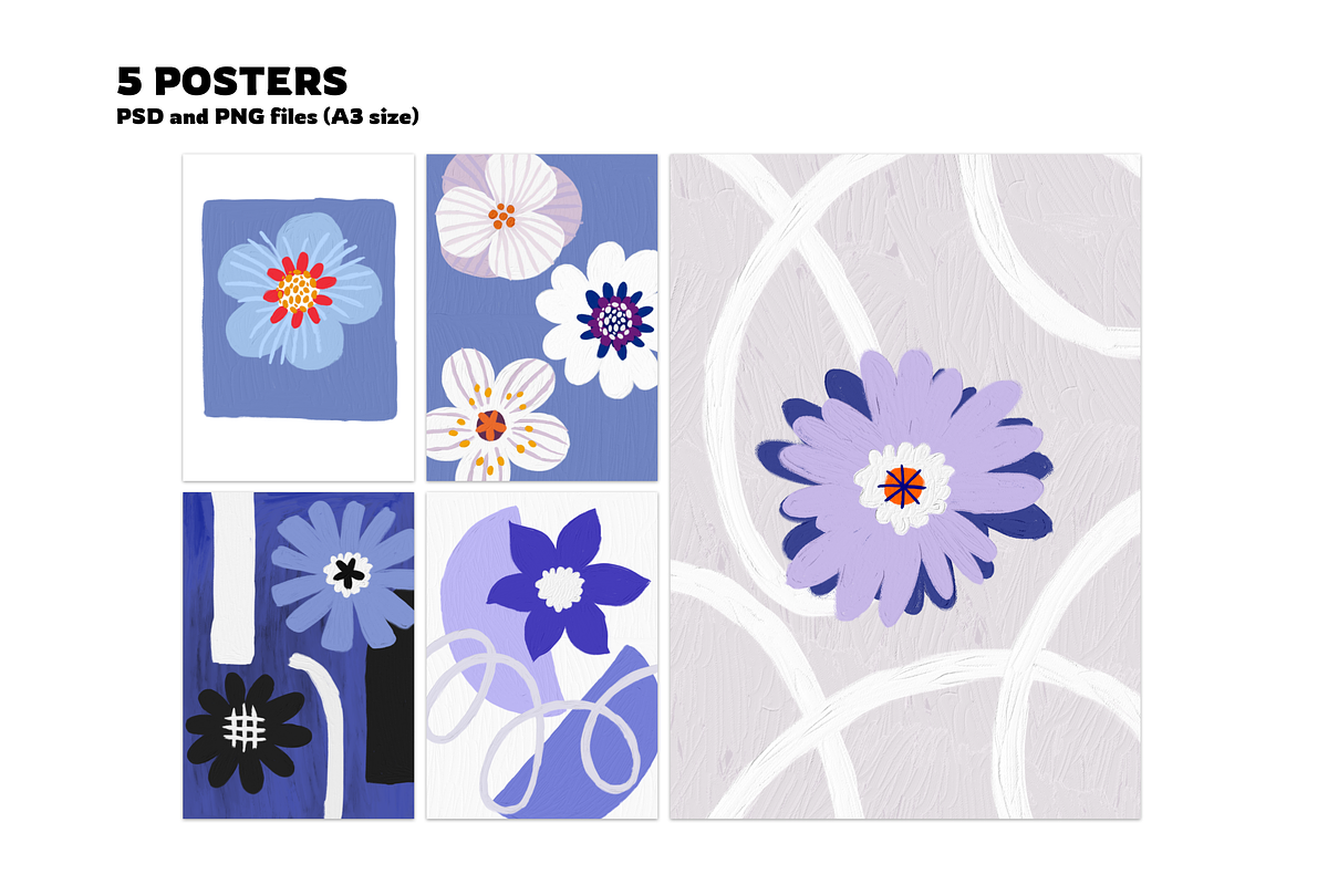 12 seamless floral patterns psd, a Pattern Graphic by ARTMIRU (Photo 23 of 24)