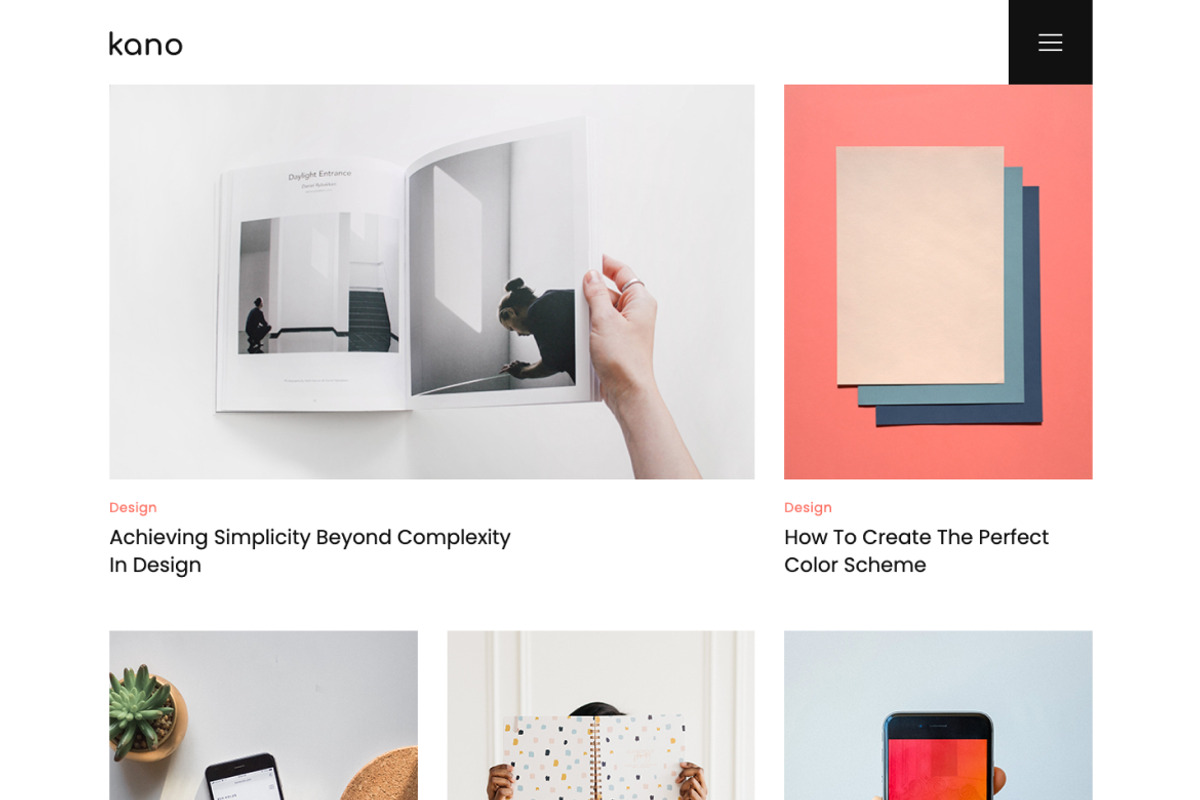 Kano - Creative & Minimal Portfolio, a HTML Template by gracethemes_st (Photo 4 of 4)
