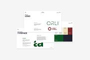 ORLI | Brand Guideline Template, a Presentation Template by Graphpexel (Thumbnail 2 of 9)
