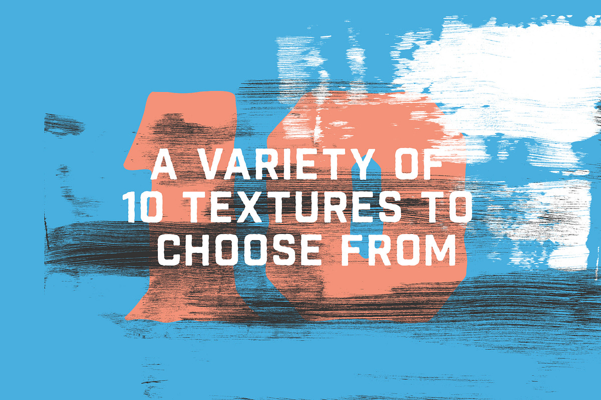 Brushed Paint Textures, a Texture Graphic by GhostlyPixels (Photo 2 of 15)