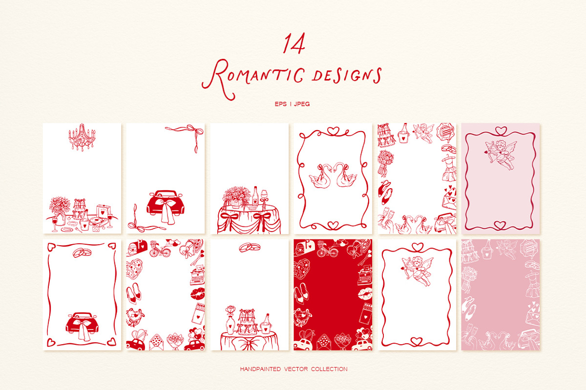 Whimsical Set Romantic Vibes, an Object Graphic by ViktoriyaD (Photo 17 of 19)