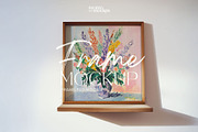 Square Frame Mockup Art PSD, a Household Mockup by momomockps (Thumbnail 1 of 9)