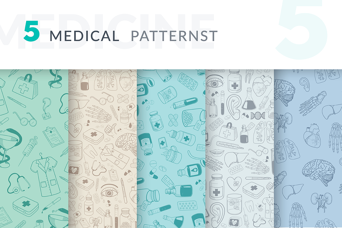 Medicine Design Elements, a Background Graphic by Chuhastock (Photo 9 of 23)