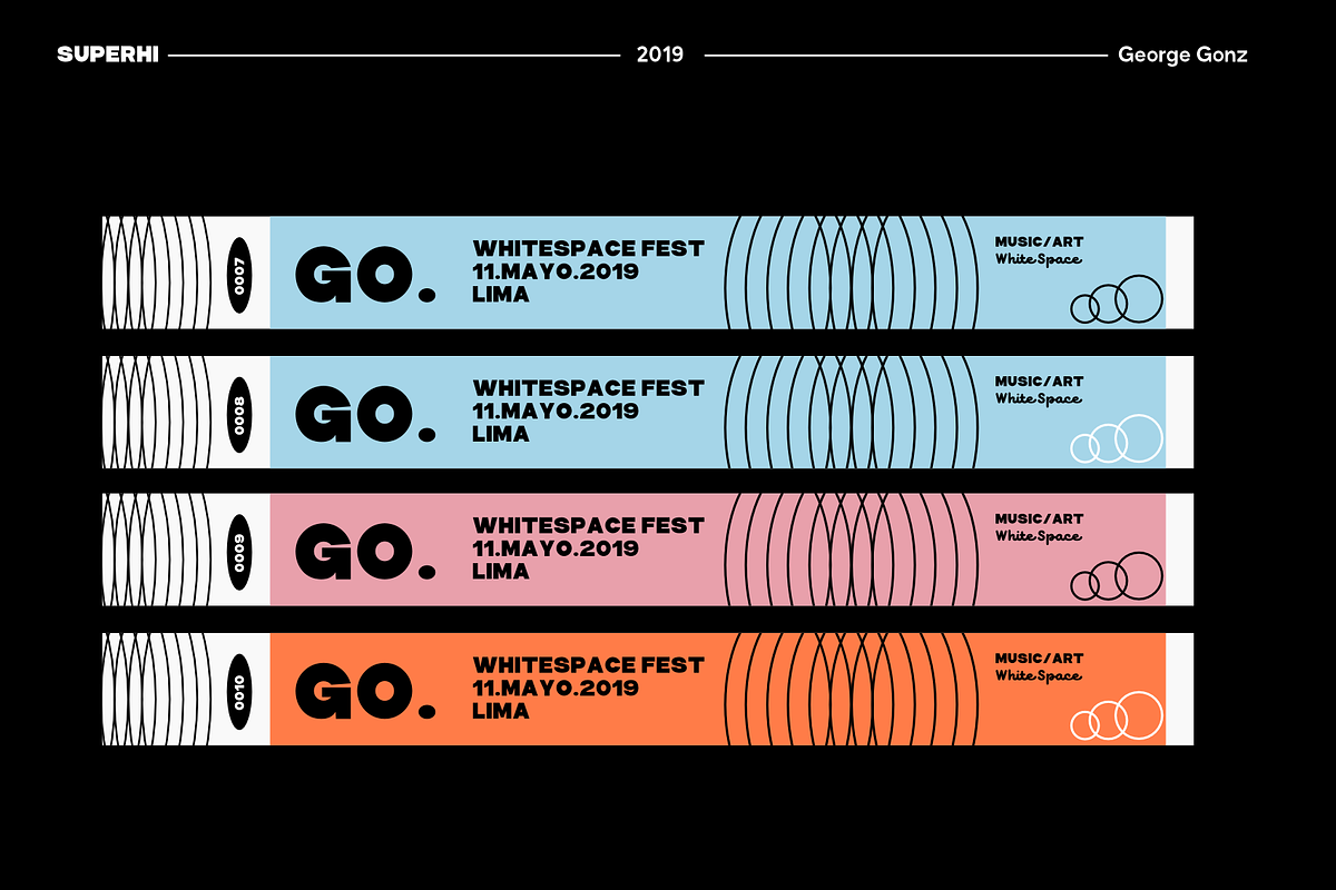 SuperHi Typeface, a Sans Serif Font by George Gonz (Photo 4 of 5)