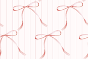 Lottie's Lace Pink Bows Set of 6, a Pattern Graphic by Amy Lynn Grover (Thumbnail 4 of 6)