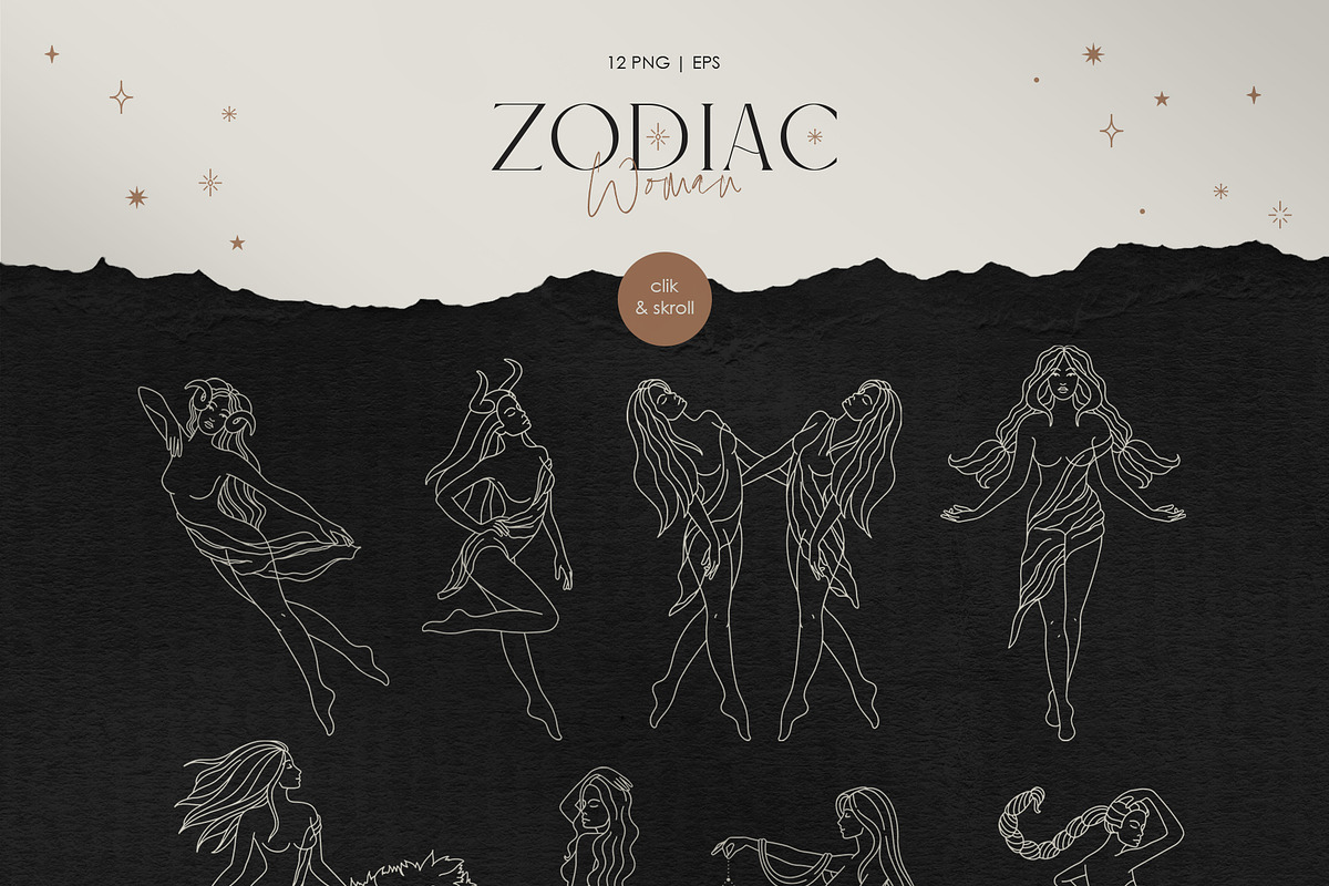 Zodiac Collection, an Animal Illustration by PatrushevaYana (Photo 20 of 21)