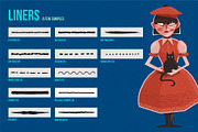 VOLT - Vector Brushes for Affinity, a Brush Add-On by Green Room Media (Thumbnail 13 of 18)