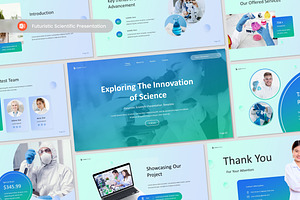 Futuristic Scientific PPT, a Presentation Template by Antstheme