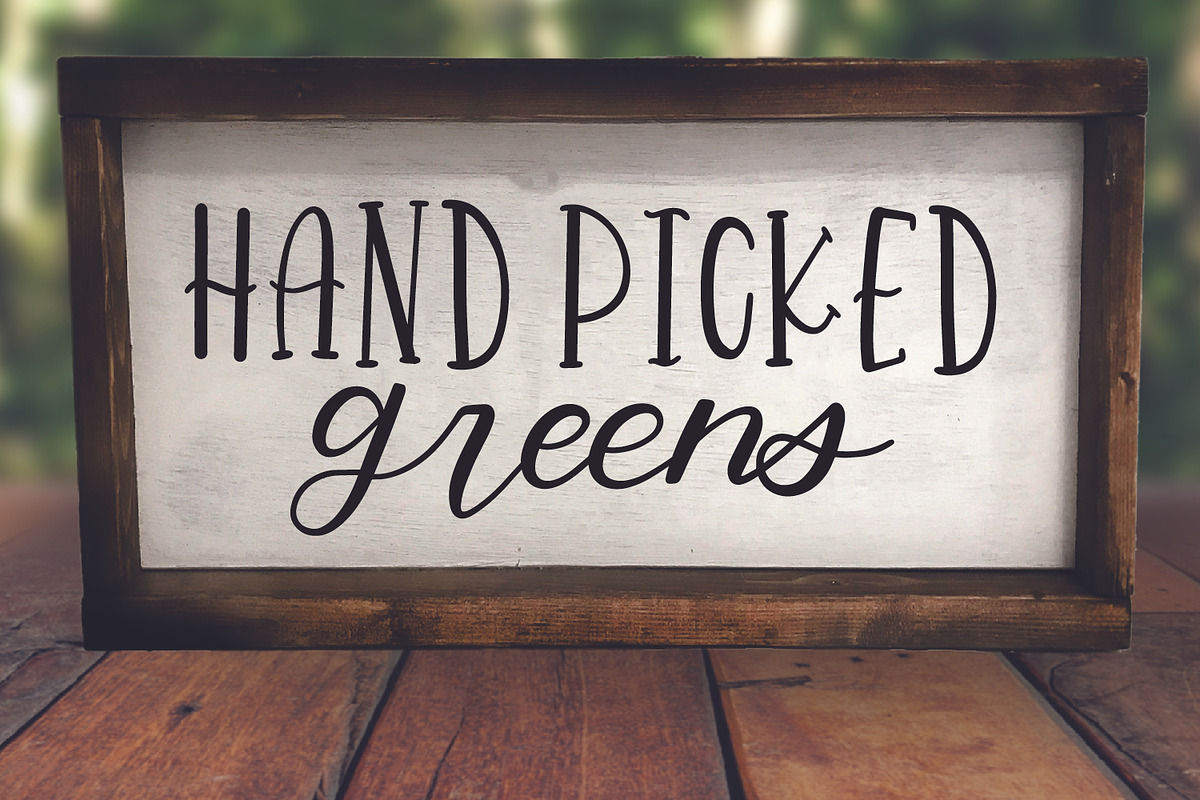Salmon & Sugar - A Pretty Font Duo preview 2