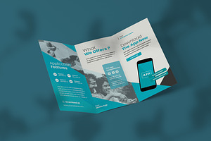 Mobile App - Trifold Brochure