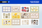 1000+ Canva Instagram Template, a Social Media Template by peterdraw (Thumbnail 5 of 7)