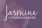 Jasmine Reminiscentse, a Script Font by Brittney Murphy Design (Thumbnail 1 of 3)