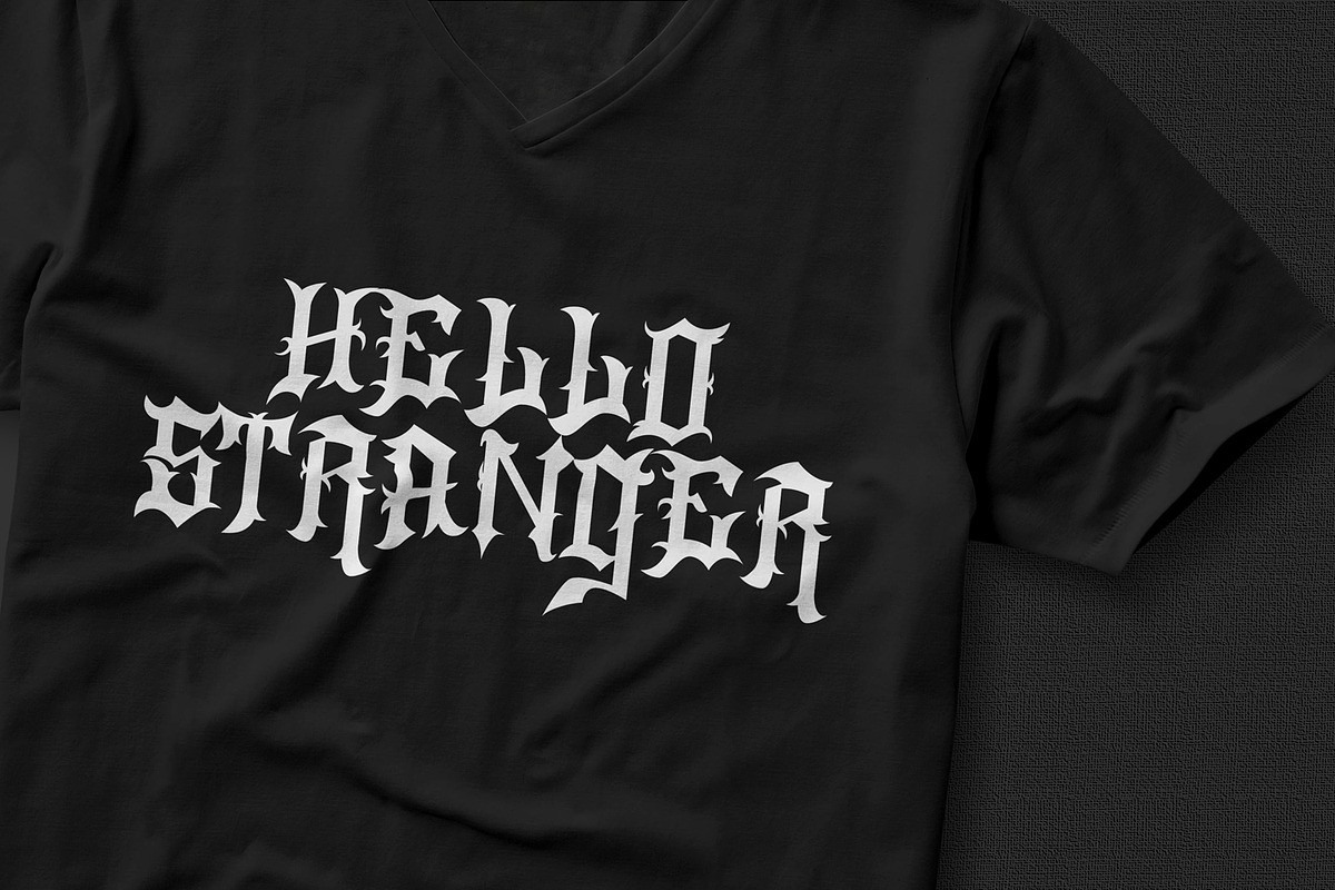 Shock Fest - Blackletter Font, a Blackletter Font by Arendxstudio (Photo 4 of 8)
