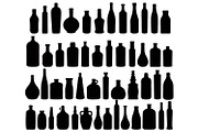 50 Silhouettes of Bottles, an Object Illustration by Kseniya-Omega (Thumbnail 2 of 3)