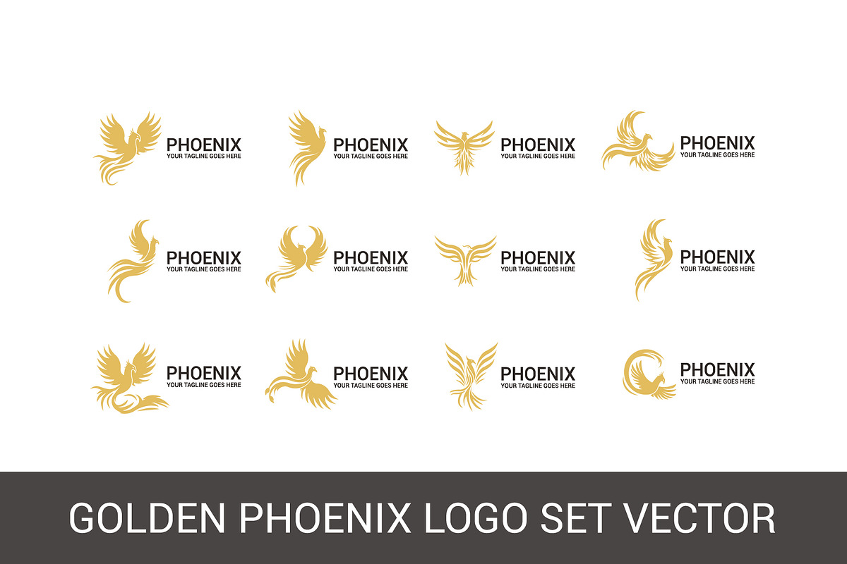 Phoniex Logo Templates, a Branding & Logo Template by hampura (Photo 1 of 13)